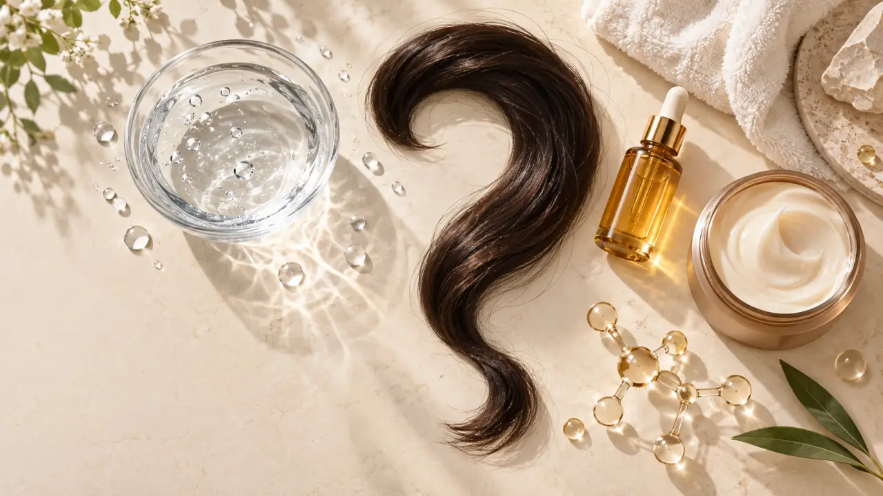 Hydrater ses cheveux composés à 95 % de kératine : pourquoi ça ne suffit pas toujours