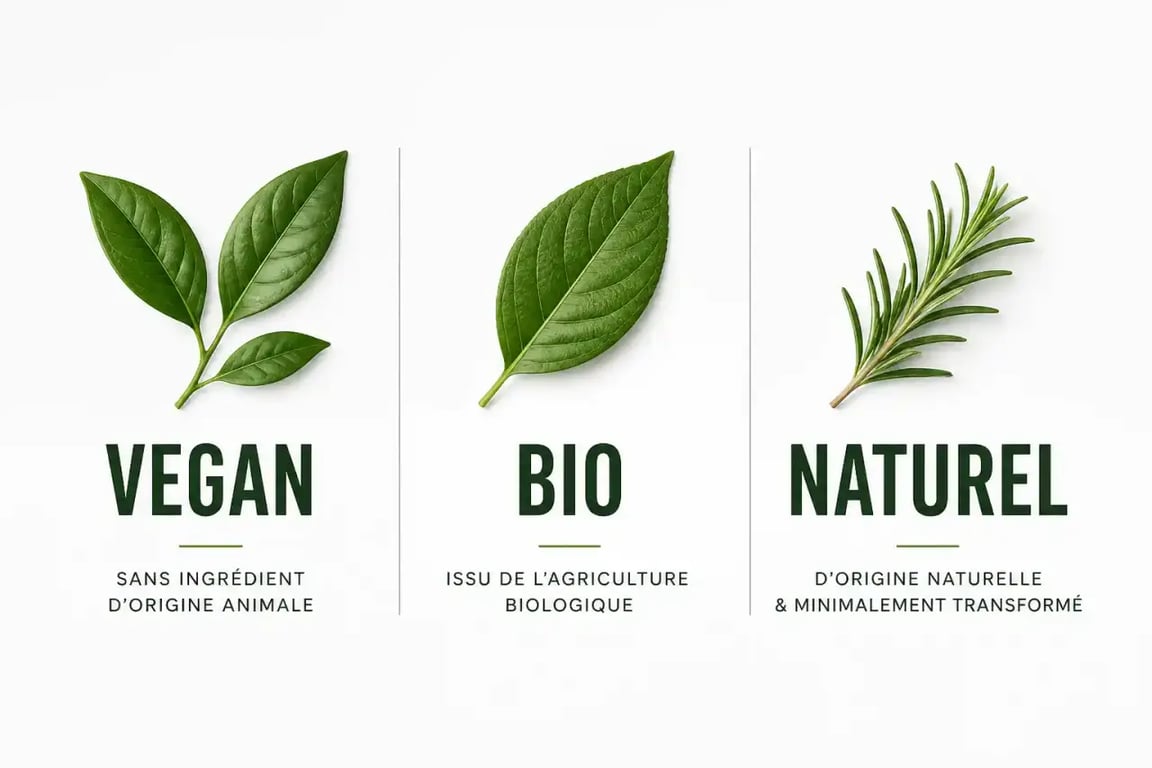 Comparatif des labels soin visage vegan, bio et naturel pour une routine beauté éthique