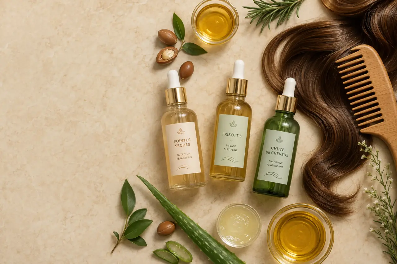 Sérum cheveux : pointes sèches, frisottis ou chute, comment choisir la bonne formule