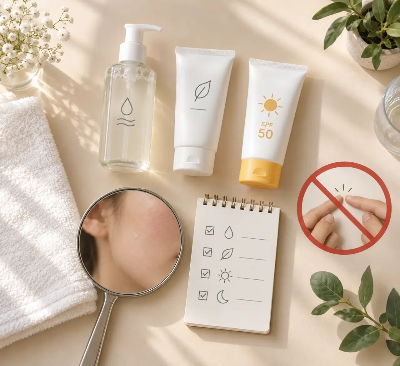 Point blanc sur le visage : l’identifier sans l’aggraver